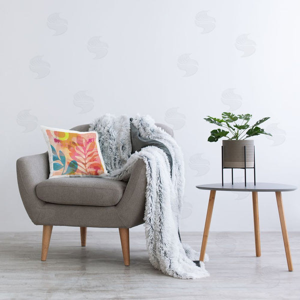 Stupell Industries Andrea Haase | Modern Leaf Botanicals Printed Throw Pillow