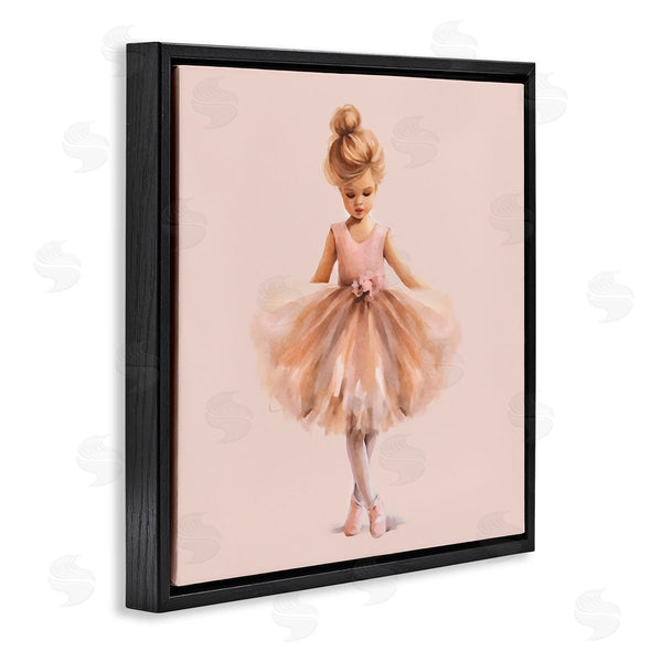 Stupell Industries Andrea Haase | Pink Ballerina Girl Wall Art