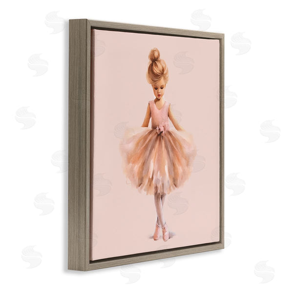 Stupell Industries Andrea Haase | Pink Ballerina Girl Wall Art
