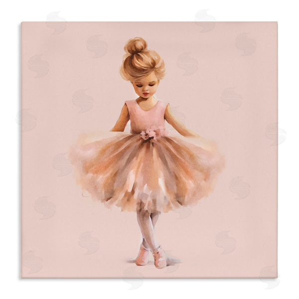 stupell industries Andrea Haase | Pink Ballerina Girl Wall Art