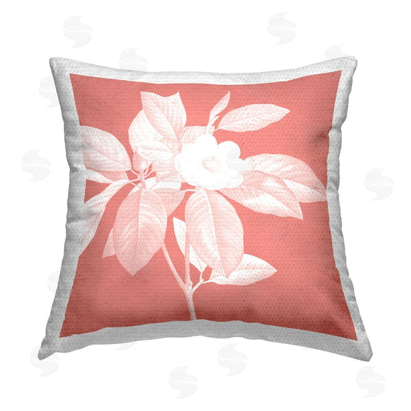Stupell Industries Andrea Haase | Pink Contemporary Flower Printed Throw Pillow