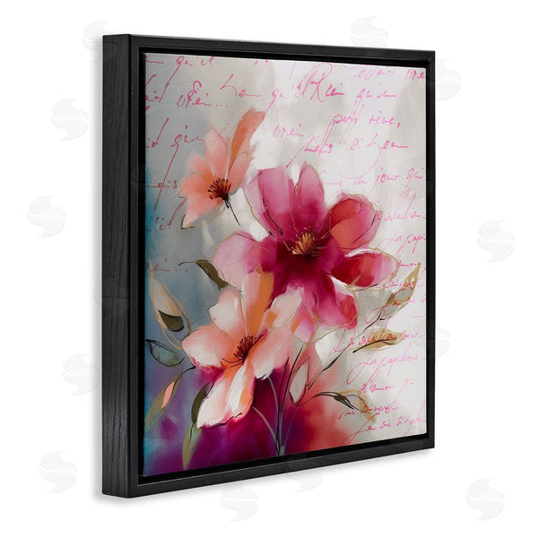 Stupell Industries Andrea Haase | Pink Vintage Florals