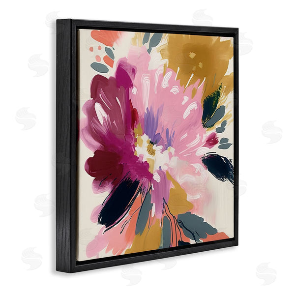 Stupell Industries Andrea Haase | Purple Abstract Floral