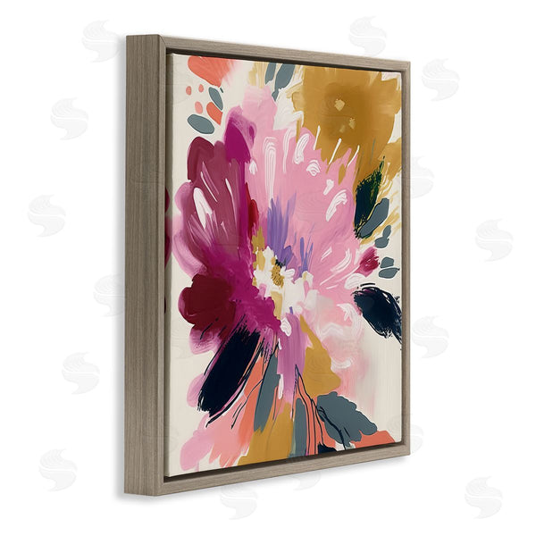Stupell Industries Andrea Haase | Purple Abstract Floral