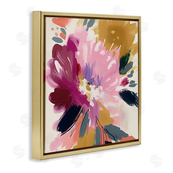 Stupell Industries Andrea Haase | Purple Abstract Floral