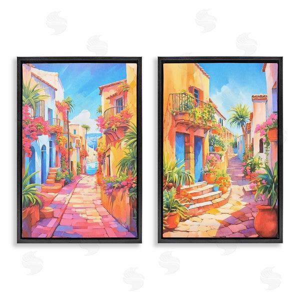 Stupell Industries Andrea Haase | Quaint Mediterranean Village Wall Art