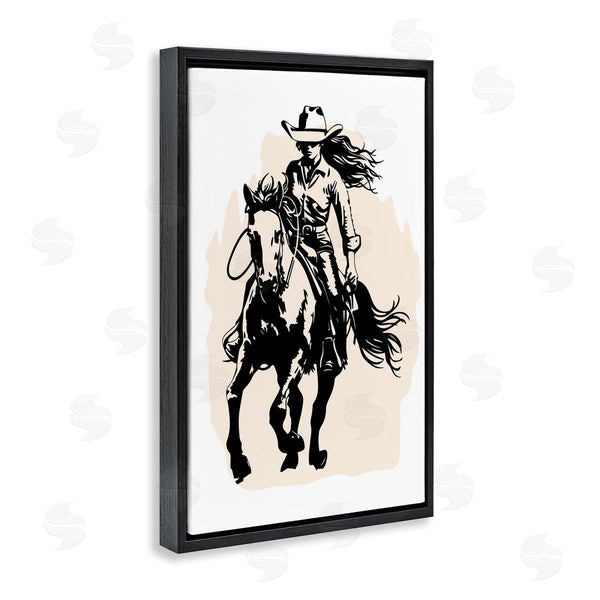 Stupell Industries Andrea Haase | Saddle Sisters Girl Wall Art