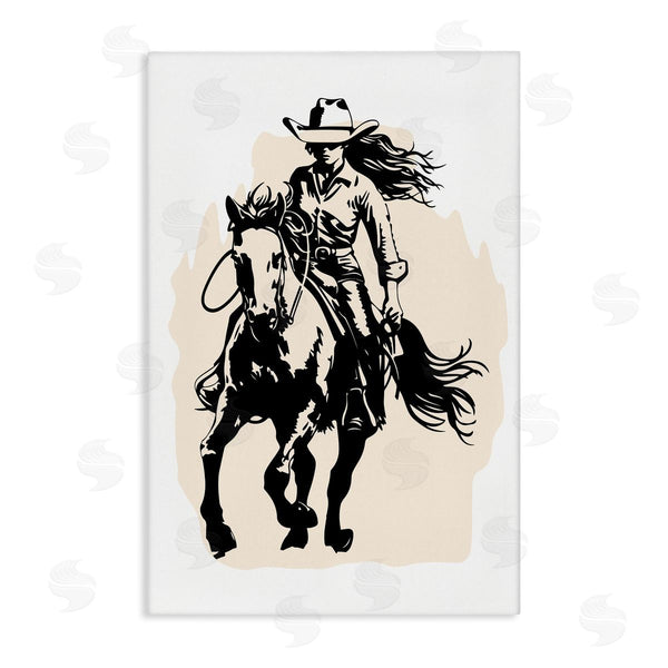 stupell industries Andrea Haase | Saddle Sisters Girl Wall Art