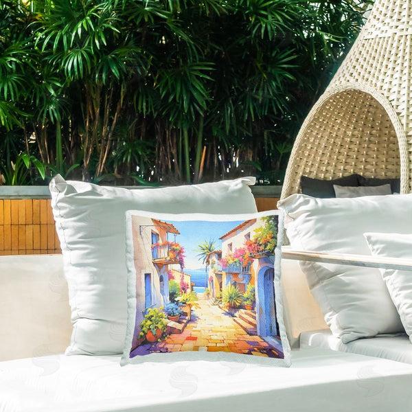 Stupell Industries Andrea Haase | Scenic Bella Vista Printed Throw Pillow