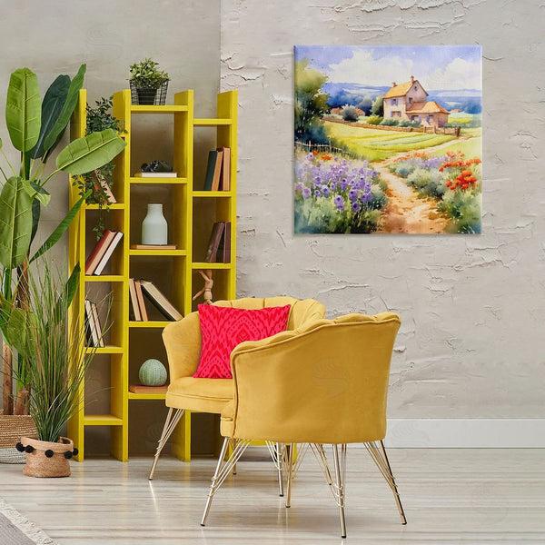 Stupell Industries Andrea Haase | Summer Lavender Farm Wall Art