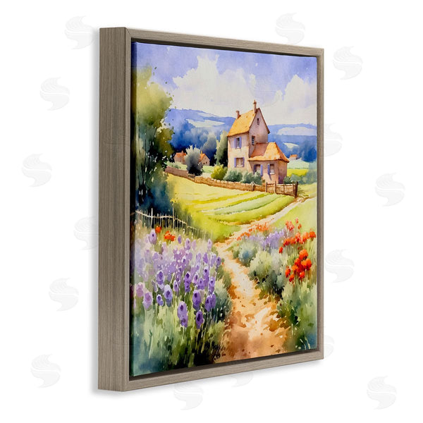 Stupell Industries Andrea Haase | Summer Lavender Farm Wall Art