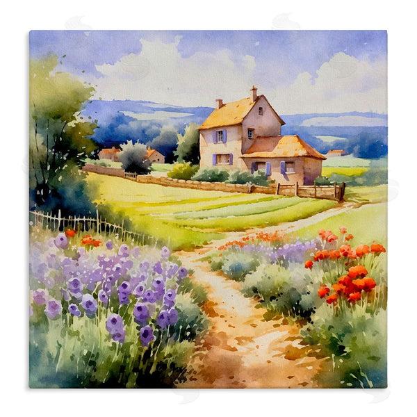 stupell industries Andrea Haase | Summer Lavender Farm Wall Art