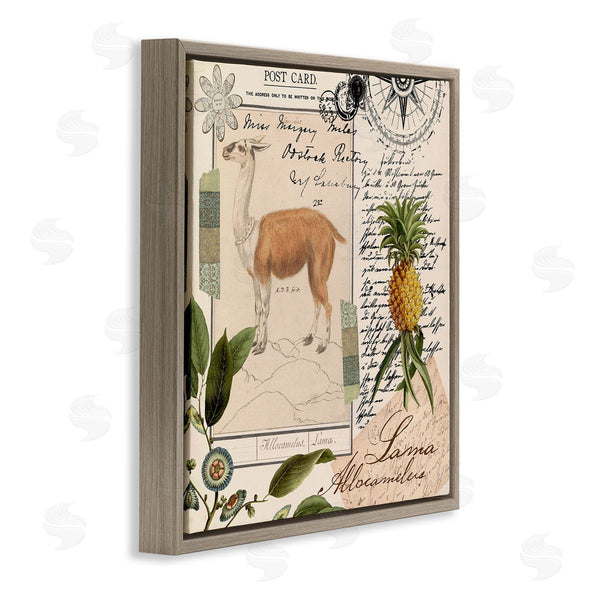 Stupell Industries Andrea Haase | Vintage Antelope Postcard