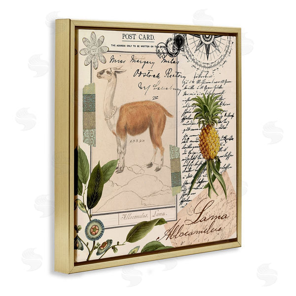 Stupell Industries Andrea Haase | Vintage Antelope Postcard