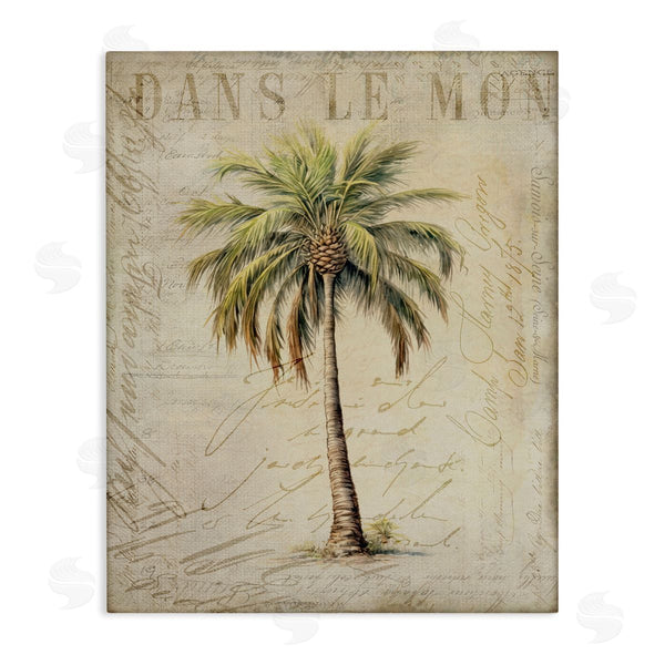 stupell industries Andrea Haase | Vintage Palm Tree Wall Art