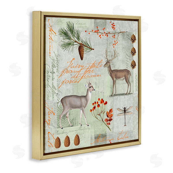 Stupell Industries Andrea Haase | Vintage Woodland Postcard