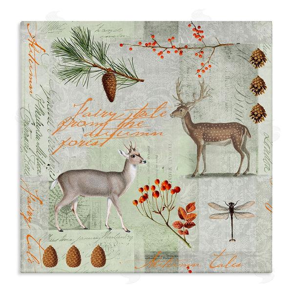 stupell industries Andrea Haase | Vintage Woodland Postcard