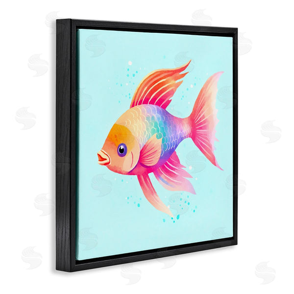 Stupell Industries Andrea Haase | Whimsical Gradient Fish Wall Art