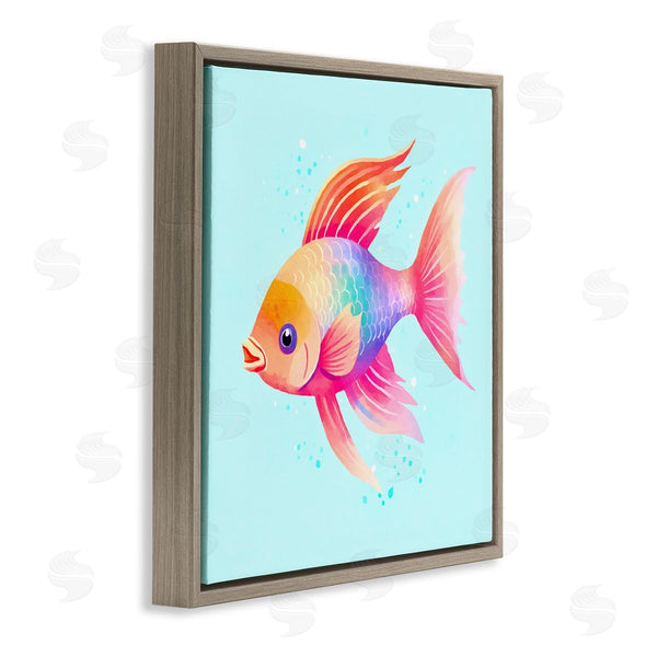 Stupell Industries Andrea Haase | Whimsical Gradient Fish Wall Art