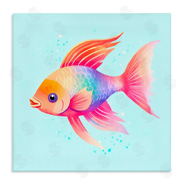 stupell industries Andrea Haase | Whimsical Gradient Fish Wall Art