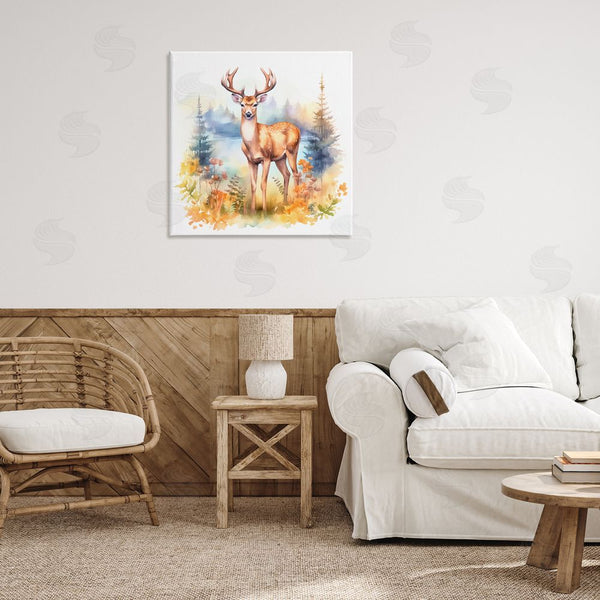 Stupell Industries Andrea Haase | Wild Deer In Forest Wall Art