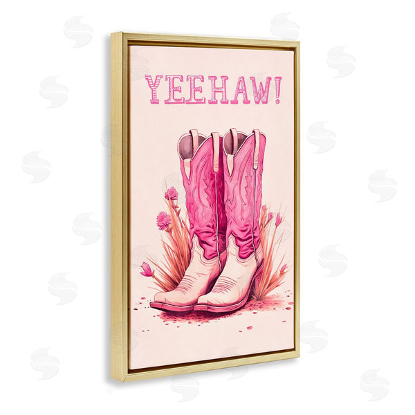 Stupell Industries Andrea Haase | Yeehaw Pastel Boots
