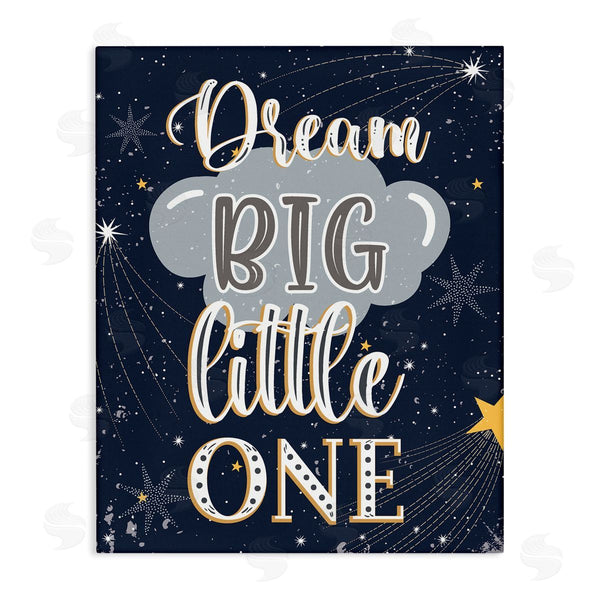 stupell industries Andrea Jasid Grassi | Dream Big Little One Outer Space Shooting Stars Wall Art