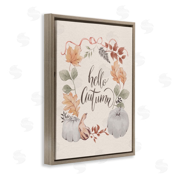 Stupell Industries Andrea Jasid Grassi | Hello Autumn With Garland