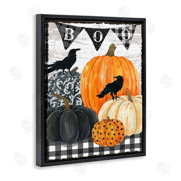 Stupell Industries Andrea Tachiera | Boo Crows And Pumpkins