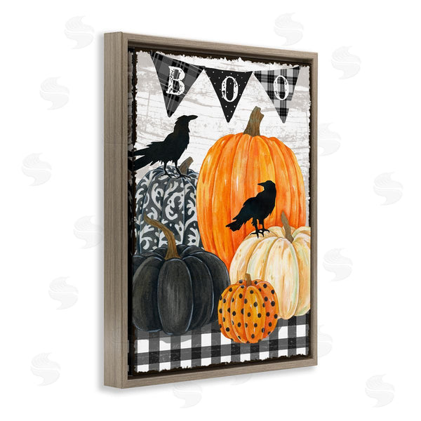 Stupell Industries Andrea Tachiera | Boo Crows And Pumpkins