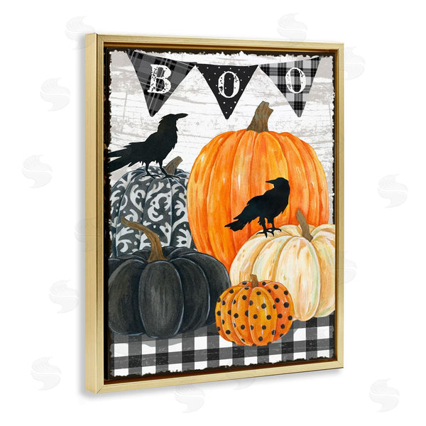 Stupell Industries Andrea Tachiera | Boo Crows And Pumpkins