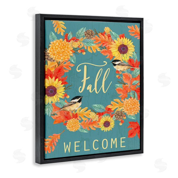 Stupell Industries Andrea Tachiera | Fall Welcome Autumn Harvest Wreath