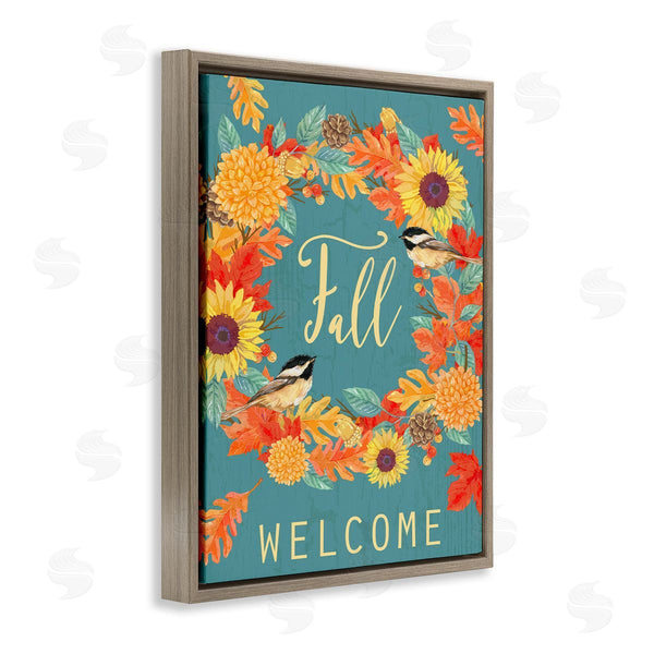 Stupell Industries Andrea Tachiera | Fall Welcome Autumn Harvest Wreath