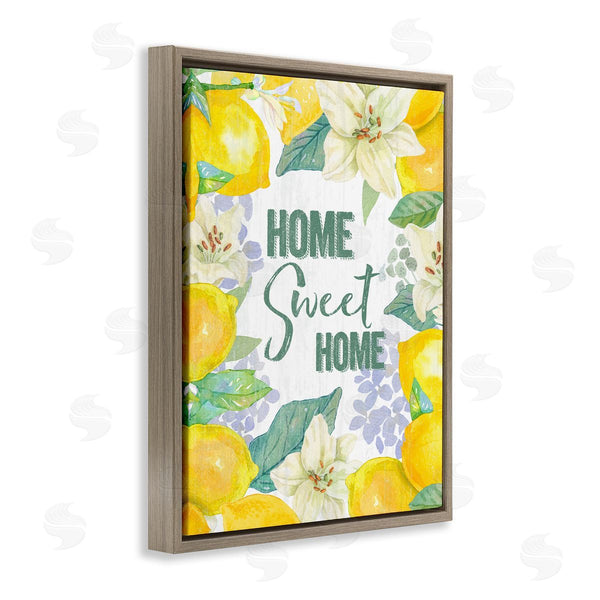 Stupell Industries Andrea Tachiera | Home Sweet Home Summer Lemons
