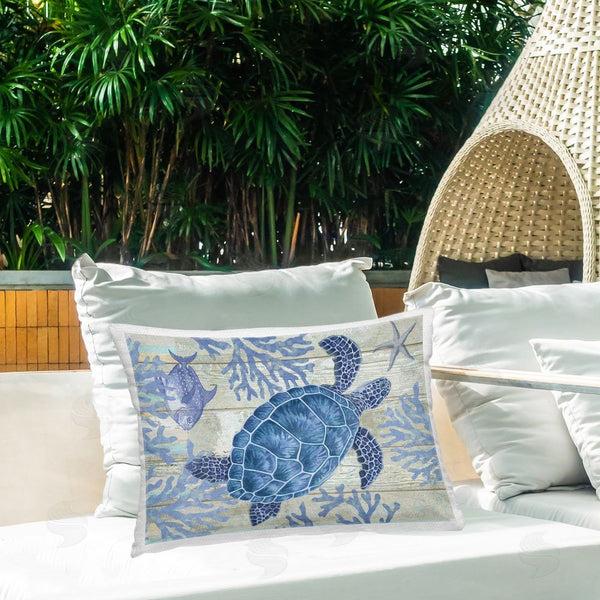 Stupell Industries Andrea Tachiera | Indigo Cove Turtle