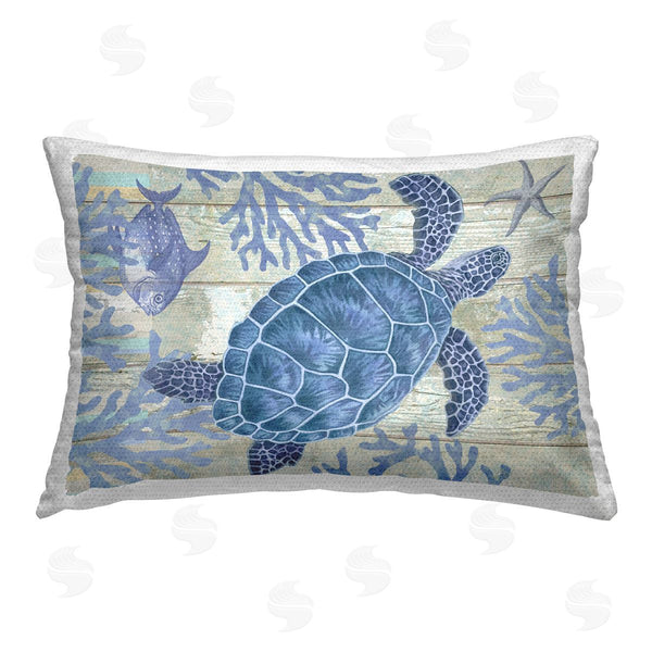 Stupell Industries Andrea Tachiera | Rustic Blue Turtle