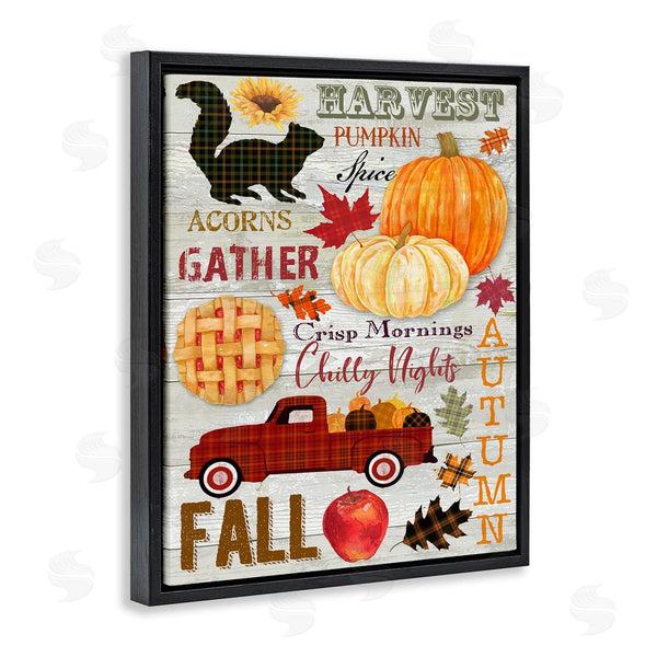 Stupell Industries Andrea Tachiera | Seasonal Fall Phrases Rustic Charm