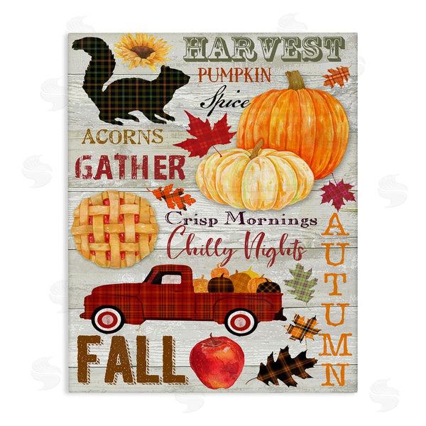 stupell industries Andrea Tachiera | Seasonal Fall Phrases Rustic Charm
