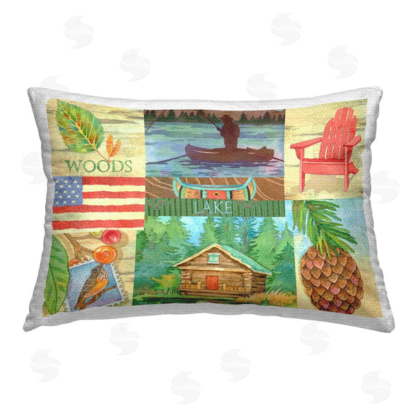 Stupell Industries Andrea Tachiera | Summer Lake Collage