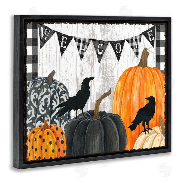 Stupell Industries Andrea Tachiera | Welcome Crows And Pumpkins