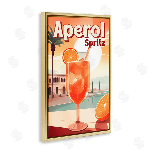 Stupell Industries Andreas Magnusson | Bright Tropical Aperol Spritz