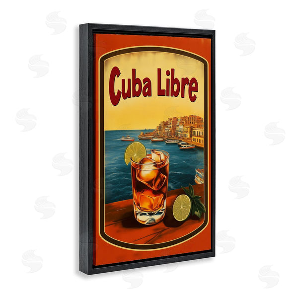 Stupell Industries Andreas Magnusson | Cuba Libre Vintage Cocktail