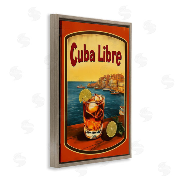 Stupell Industries Andreas Magnusson | Cuba Libre Vintage Cocktail
