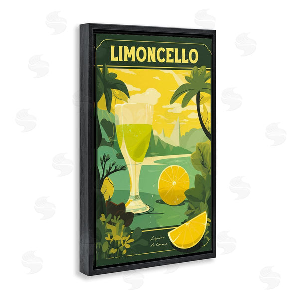 Stupell Industries Andreas Magnusson | Lemon Cocktail In Tropical Scene