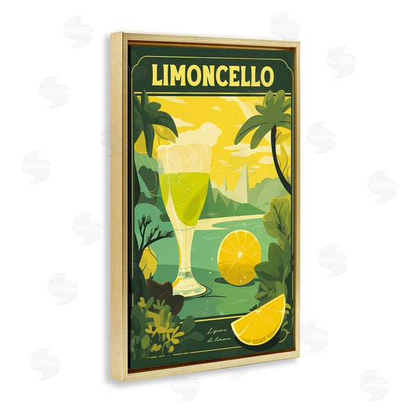 Stupell Industries Andreas Magnusson | Lemon Cocktail In Tropical Scene