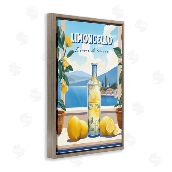 Stupell Industries Andreas Magnusson | Limoncello Coastal View