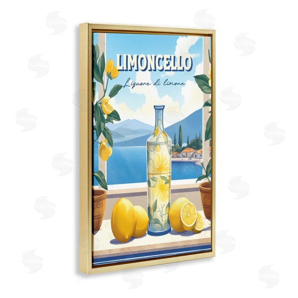 Stupell Industries Andreas Magnusson | Limoncello Coastal View