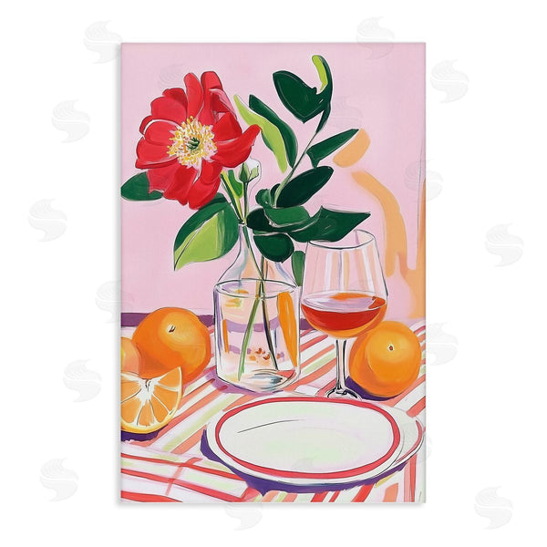 Stupell Industries Andreas Magnusson | Pastel Hued Table Setting