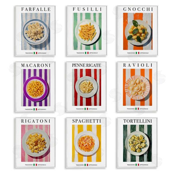 Stupell Industries Andreas Magnusson | Traditional Pasta Plates Cuisine Wall Art