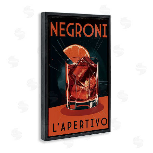 Stupell Industries Andreas Magnusson | Vintage Midcentury Negroni Drink